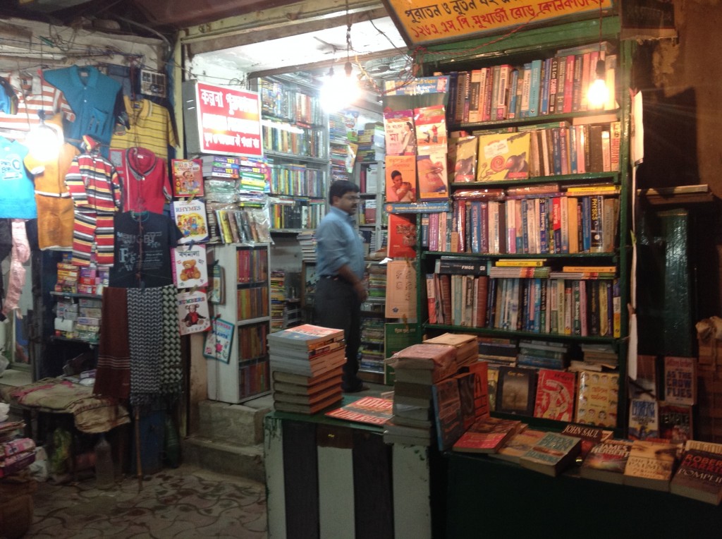 a Bookshop in Kalkutta